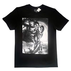 Marvel Venom T-Shirt Black/White Graphic Tee Size M Let There Be Carnage NWT